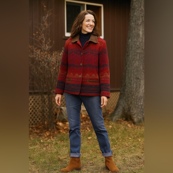 Vintage Woolrich Native Southwestern Jacket - Picture 1 of 8